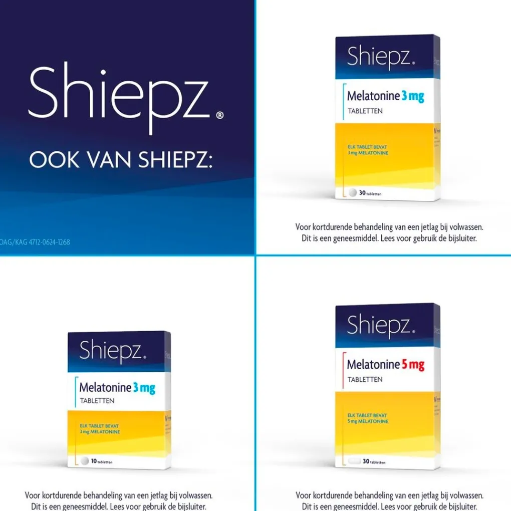 Shiepz Melatonine>Melatonine 5mg Tabletten