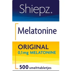 Shiepz Melatonine>Melatonine Original 0,1mg Smelttabletten