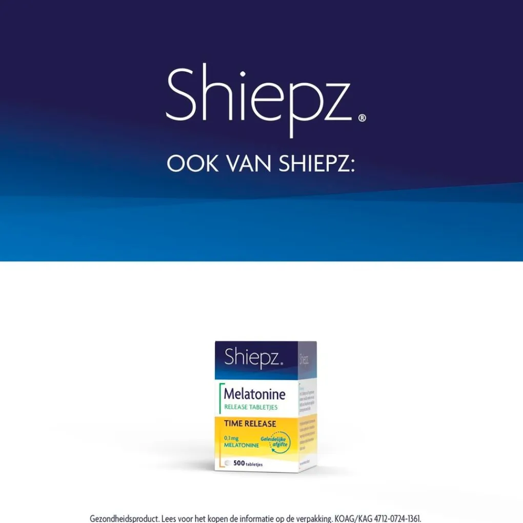 Shiepz Melatonine>Melatonine Original 0,1mg Smelttabletten