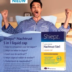 Shiepz Rust En Ontspanning>Nachtrust 3 in 1 Hooggedoseerd Liquid Capsules