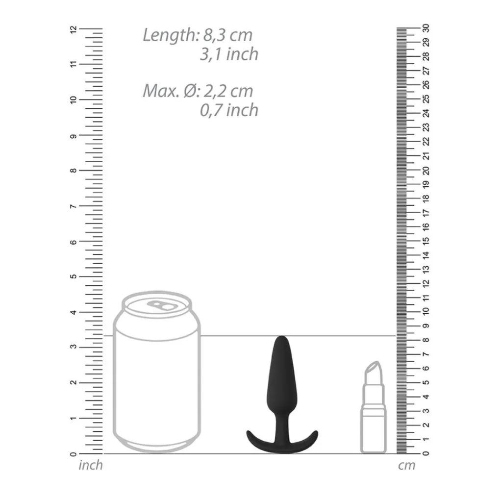 Shots Toys Seksspeeltjes>Slim Butt Plug
