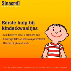 Sinaspril Pijn>Paracetamol 120mg Zetpillen
