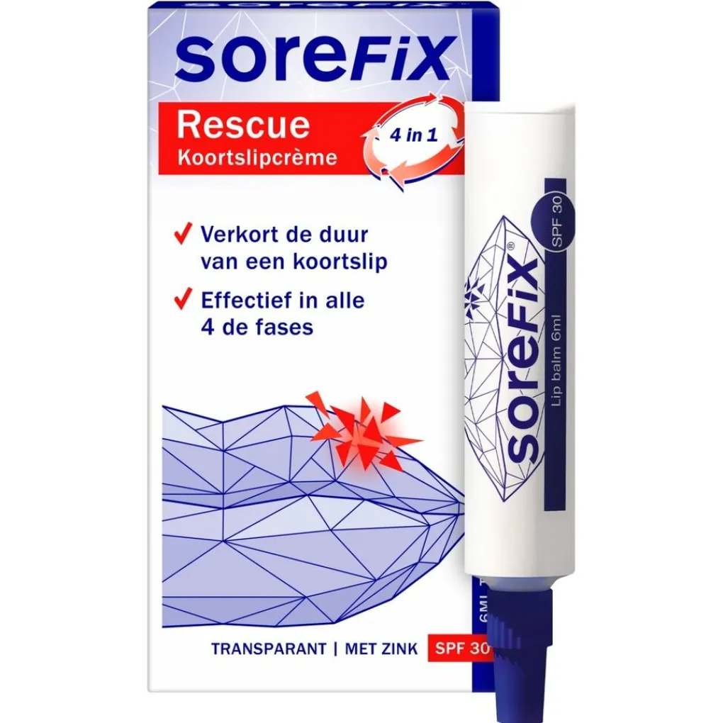 Sorefix Oor En Mond>Rescue Koortslipcrème