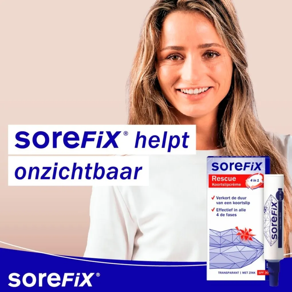Sorefix Oor En Mond>Rescue Koortslipcrème