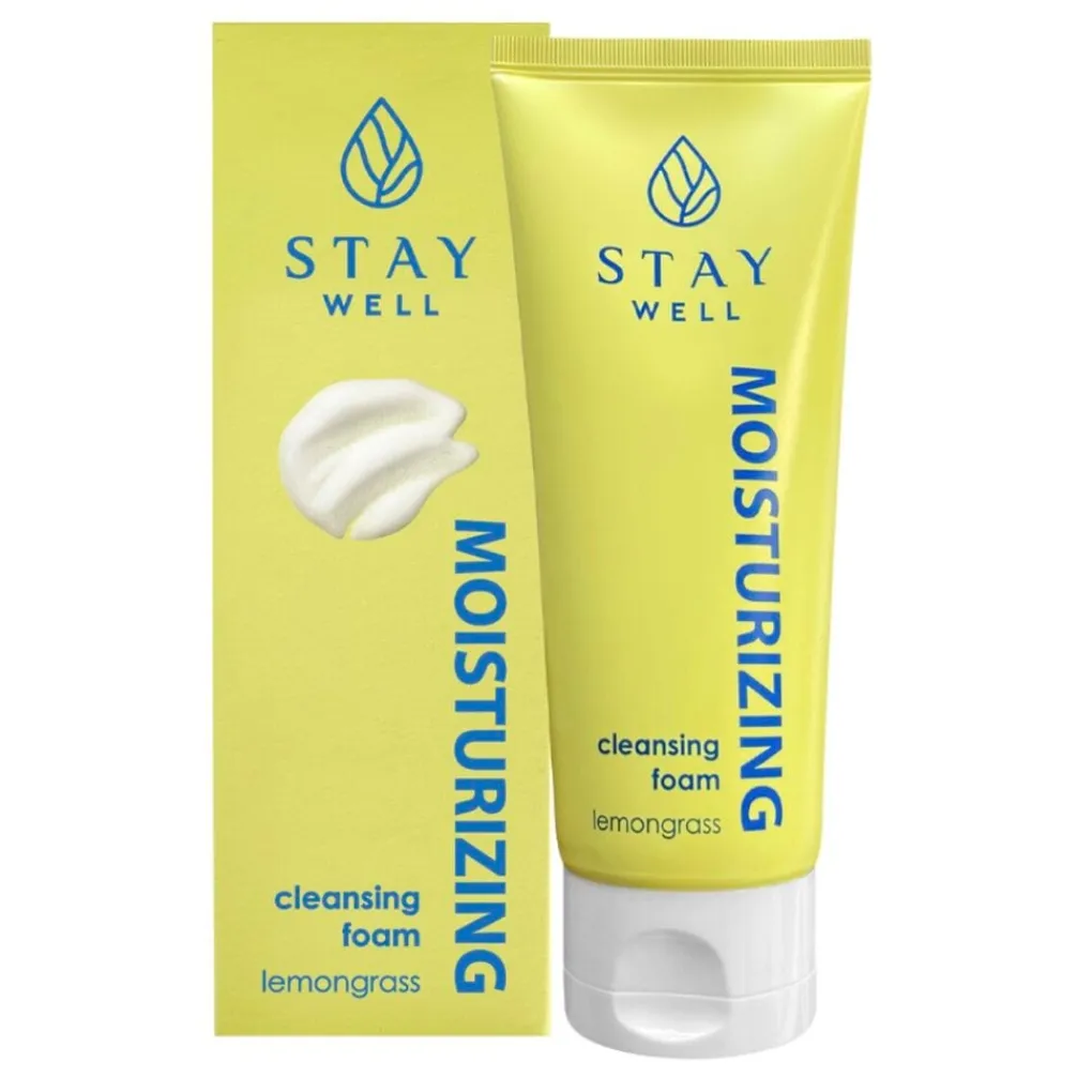 STAY WELL Gezichtsreiniging>Moisturizing Lemongrass Cleansing Foam