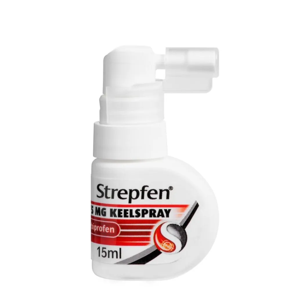 Strepfen Luchtwegen>8,75 Mg Keelspray