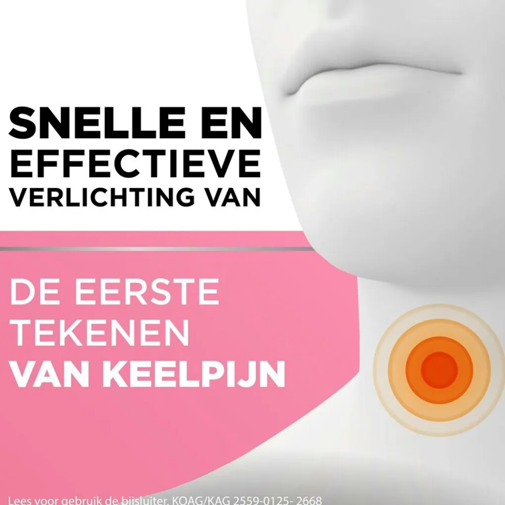 Strepsils Luchtwegen>Aardbei Suikervrij Zuigtabletten