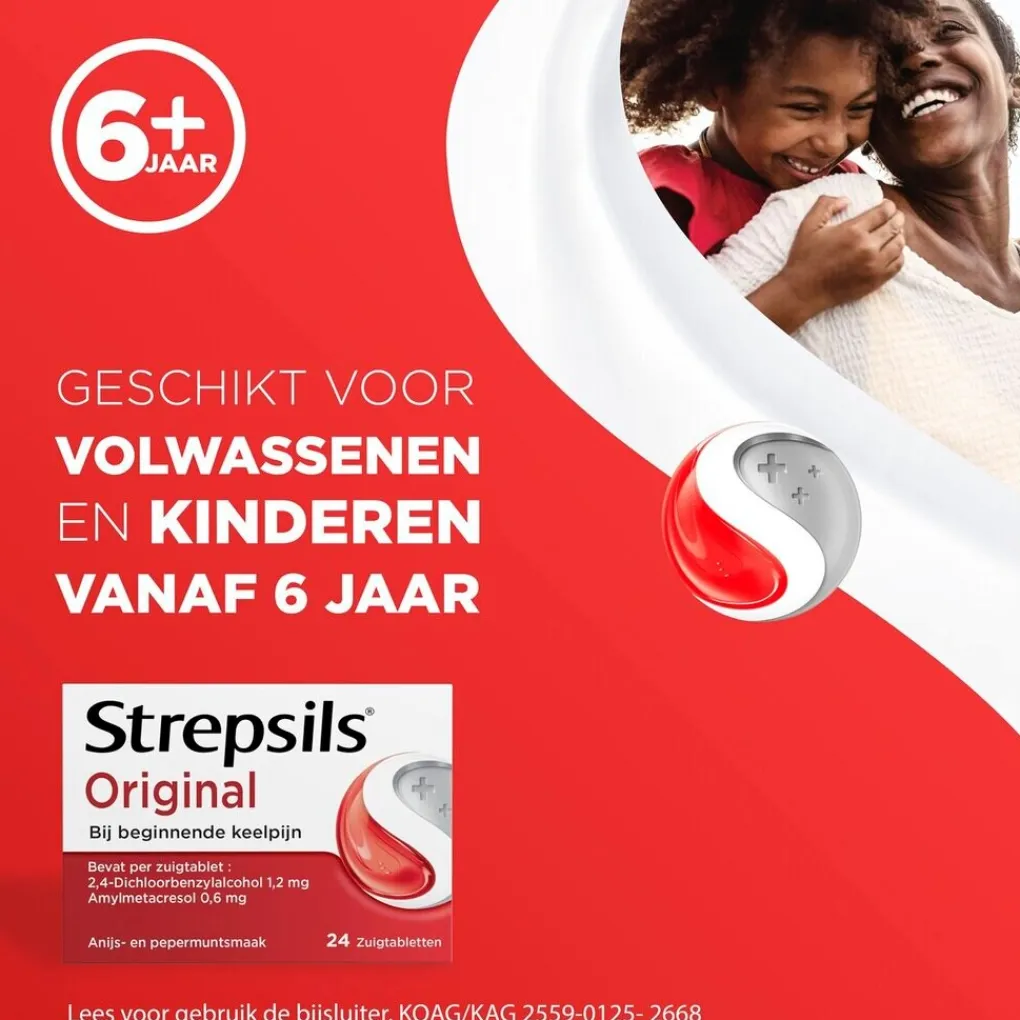 Strepsils Luchtwegen>Original Zuigtabletten