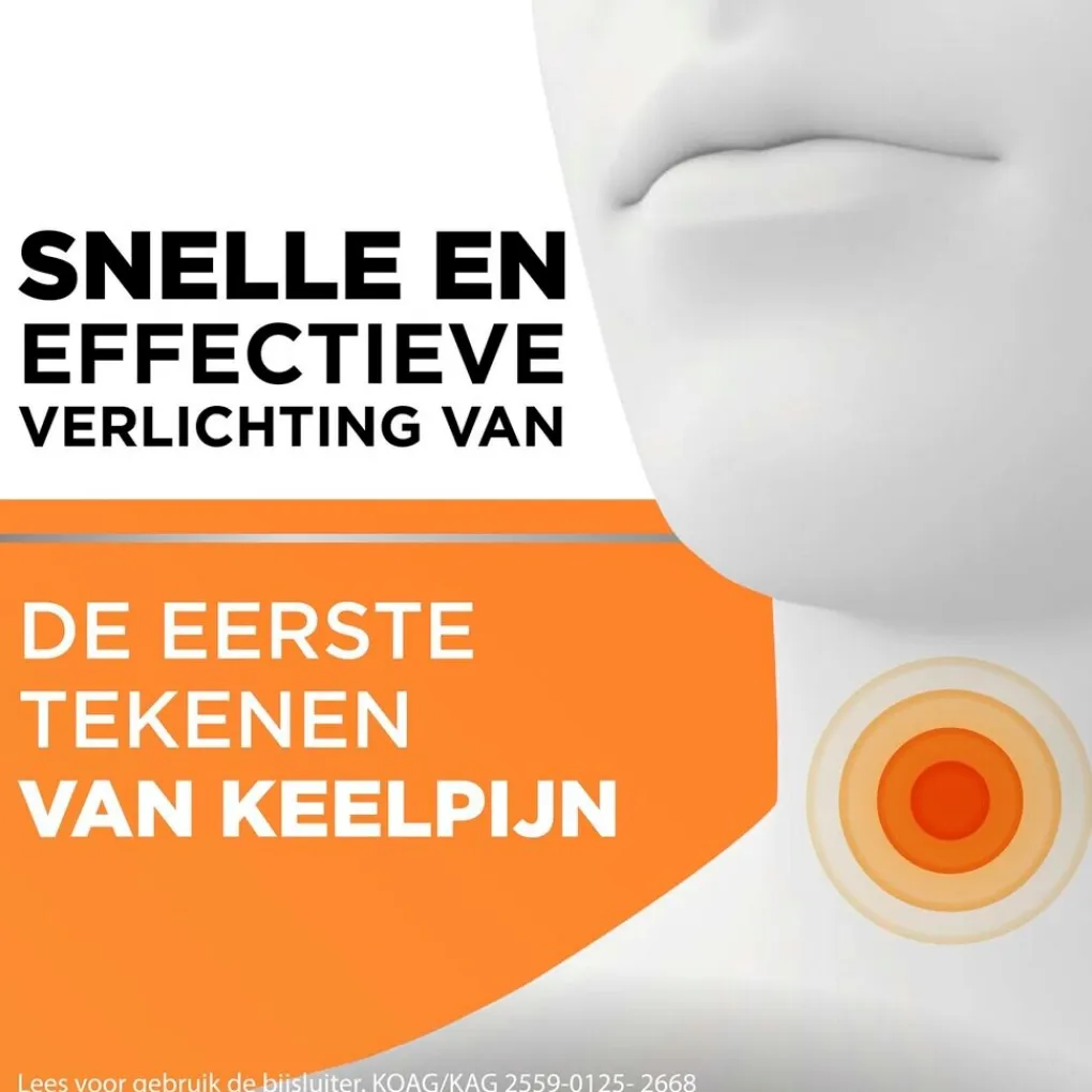 Strepsils Luchtwegen>Sinaasappel & Vitamine C Zuigtabletten
