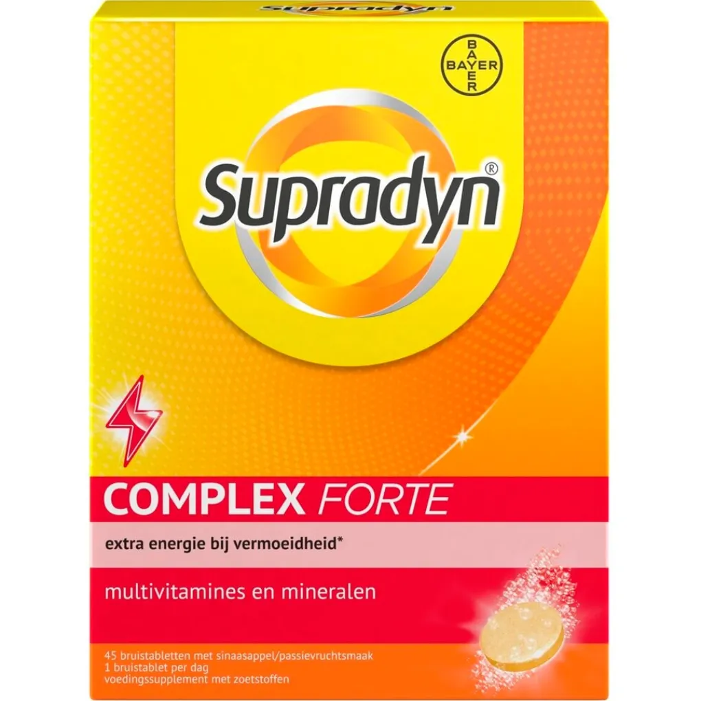 Supradyn Vitamines|Weerstand En Of Energie>Complex Forte Bruistabletten
