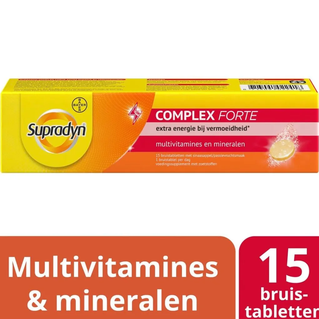 Supradyn Vitamines|Weerstand En Of Energie>Complex Forte Bruistabletten