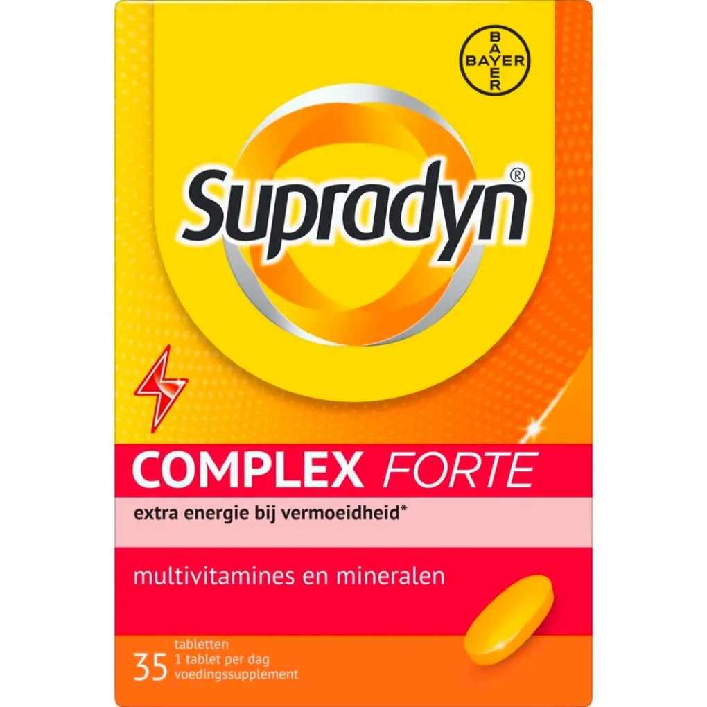 Supradyn Vitamines|Weerstand En Of Energie>Complex Forte Tabletten
