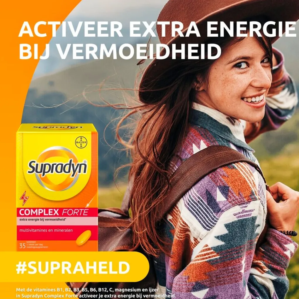 Supradyn Vitamines|Weerstand En Of Energie>Complex Forte Tabletten