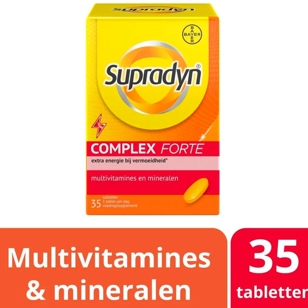 Supradyn Vitamines|Weerstand En Of Energie>Complex Forte Tabletten