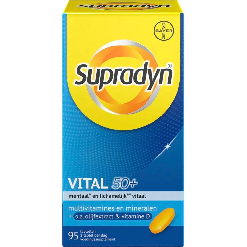 Supradyn Vitamines|Weerstand En Of Energie>Vital 50+ Tabletten