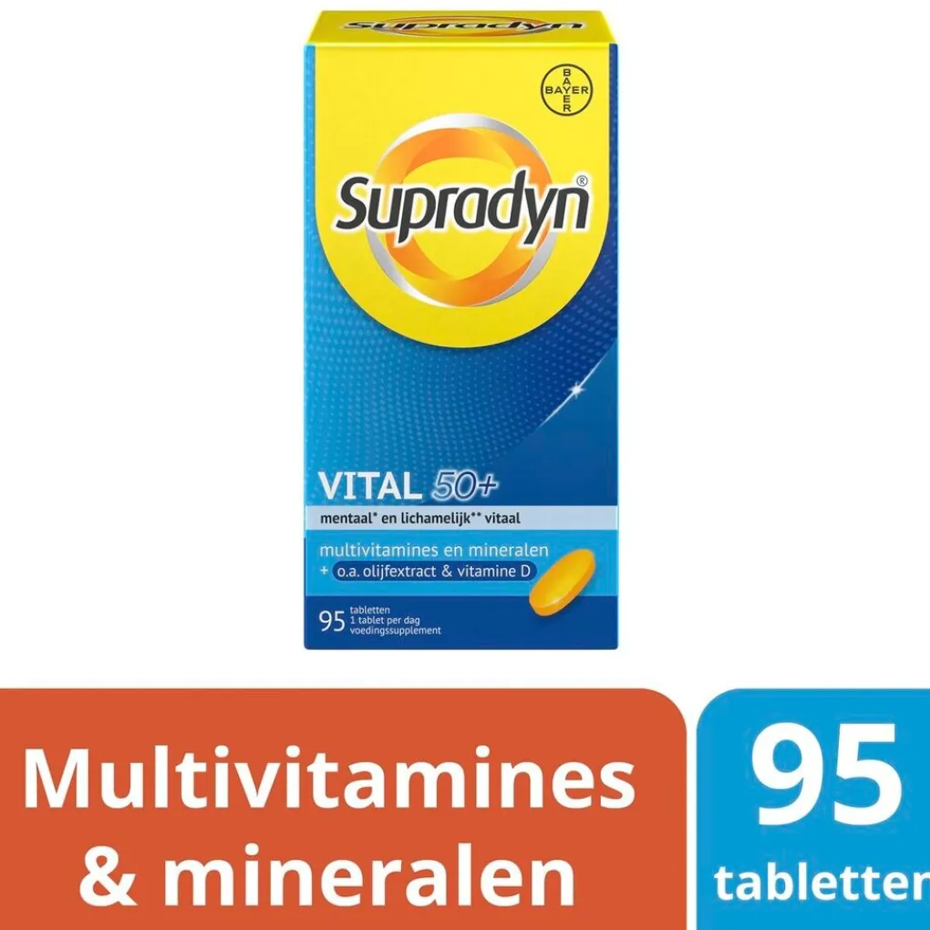 Supradyn Vitamines|Weerstand En Of Energie>Vital 50+ Tabletten
