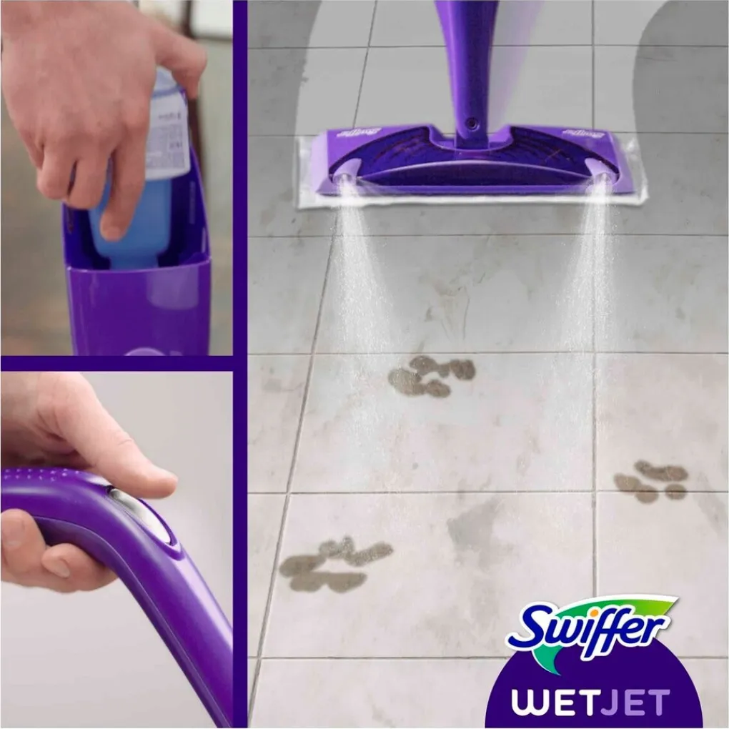 Swiffer Dweilen En Vloerwissers>WetJet Citroen Fris Vloeibaar Vloerreinigingsmiddel
