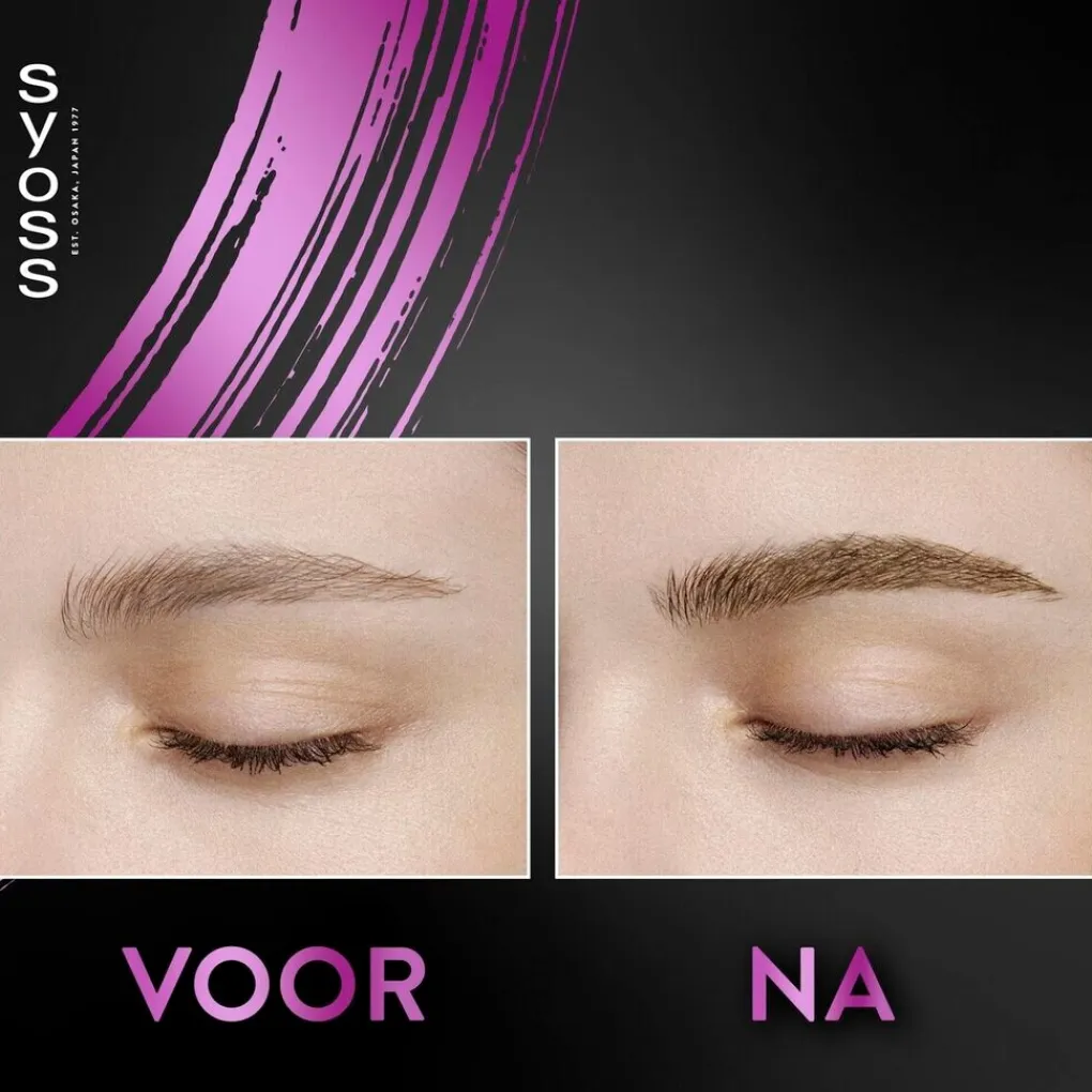 Syoss Haarverf>Brow Tint Lichtbruin Permanente Wenkbrauwverf