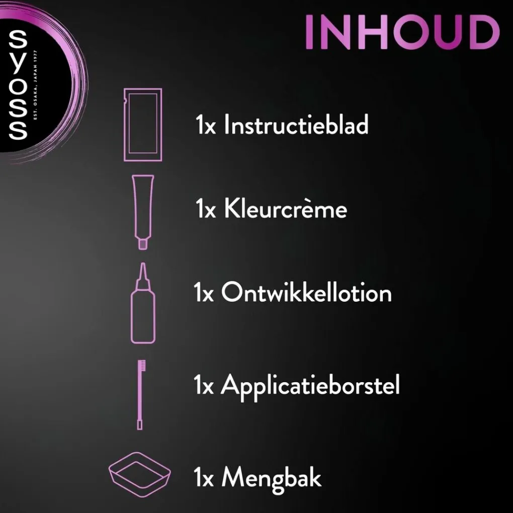 Syoss Haarverf>Brow Tint Lichtbruin Permanente Wenkbrauwverf