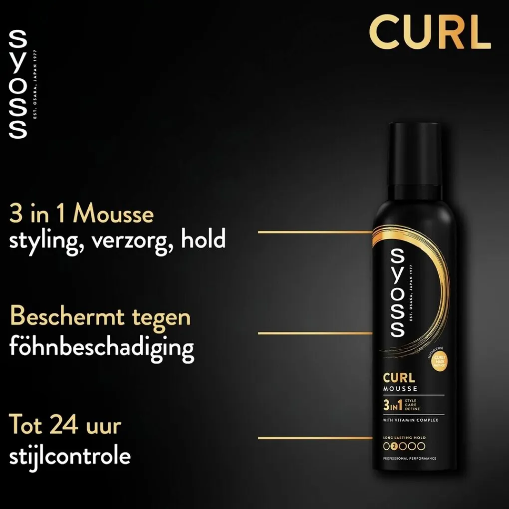 Syoss Haarmousse>Curl Control Haarmousse