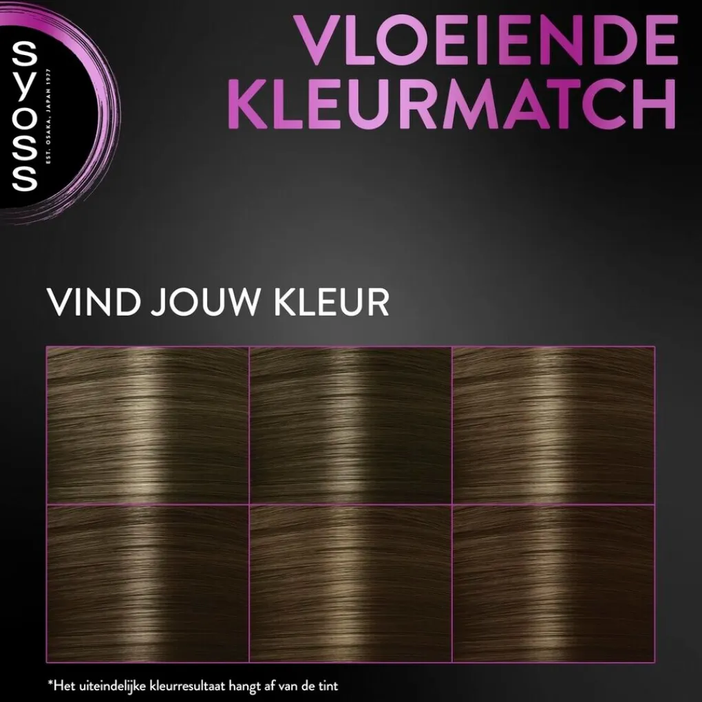 Syoss Haarverf>Donker Midden Bruin Uitgroeispray