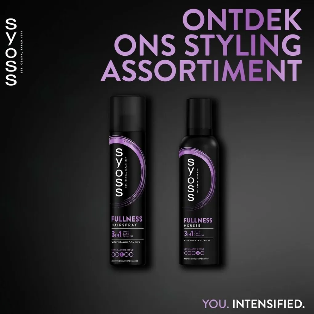 Syoss Haarlak>Hold 3 Fullness Haarspray