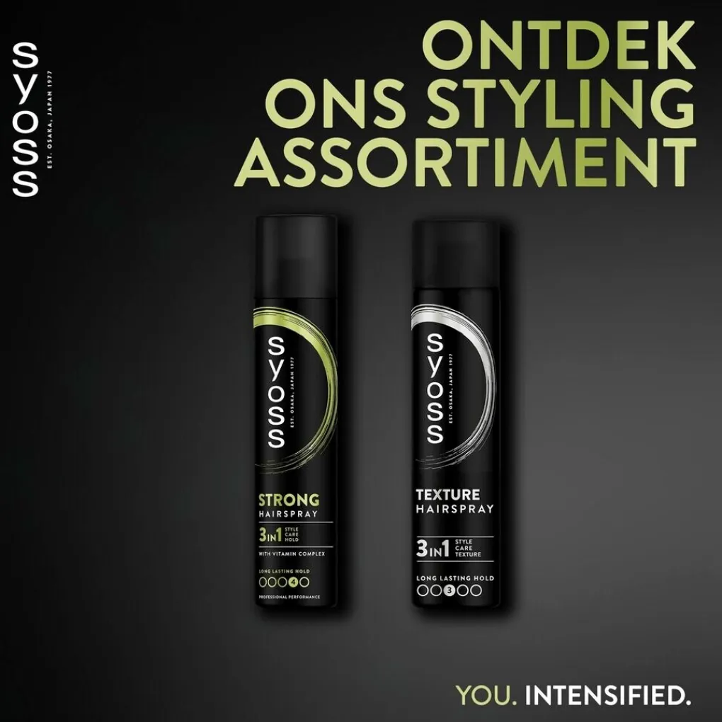 Syoss Haarlak>Hold 4 Strong Haarspray