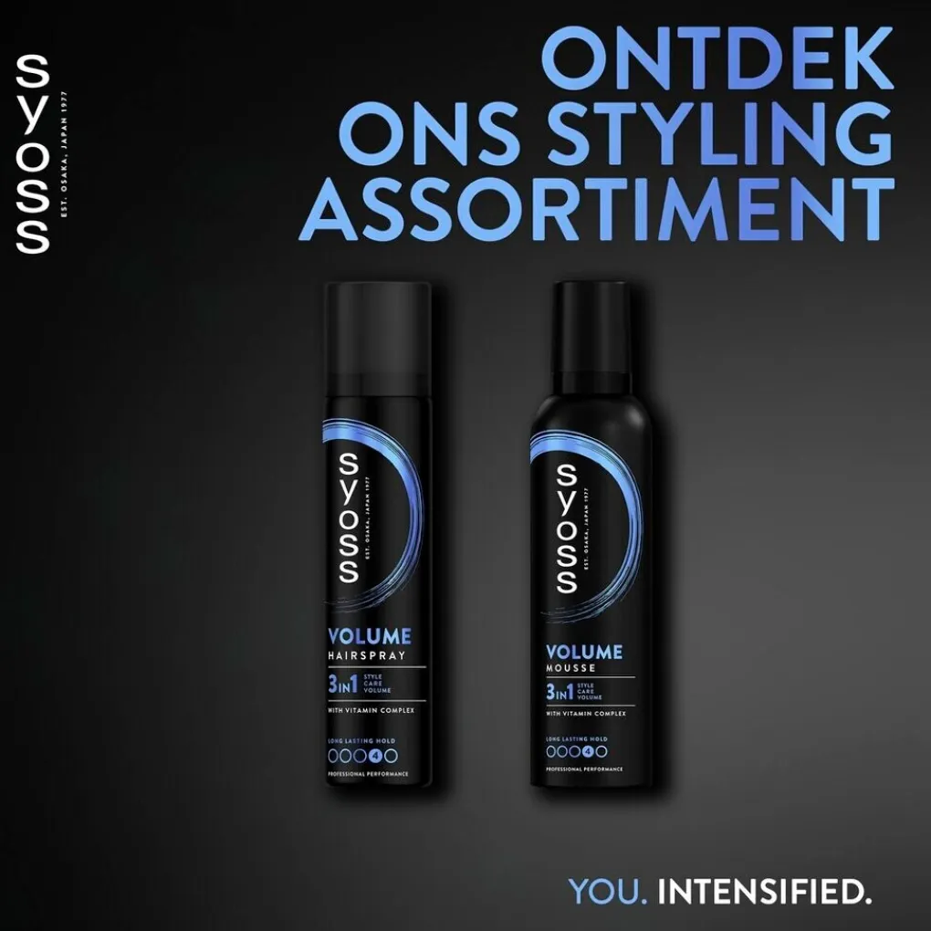 Syoss Haarlak>Hold 4 Volume Haarspray