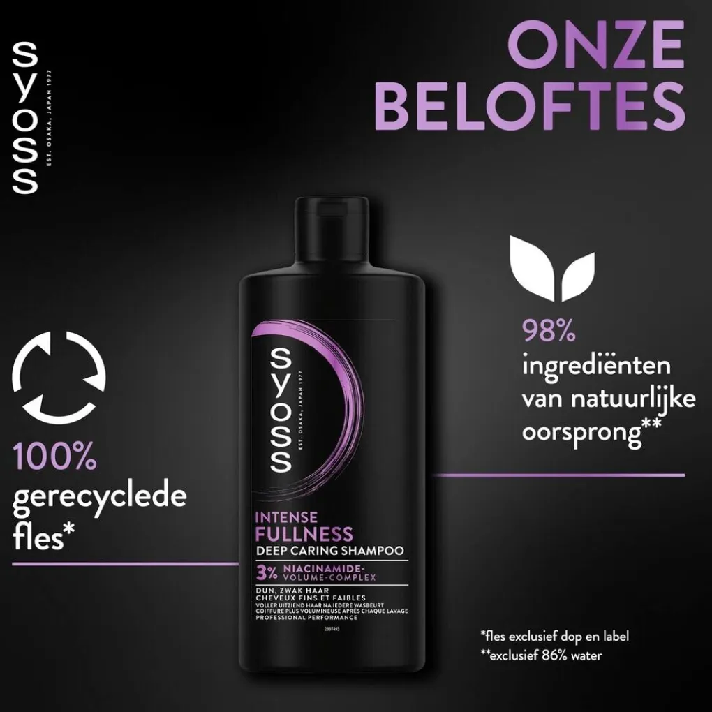 Syoss Shampoo>Intense Fullness Deep Caring Shampoo