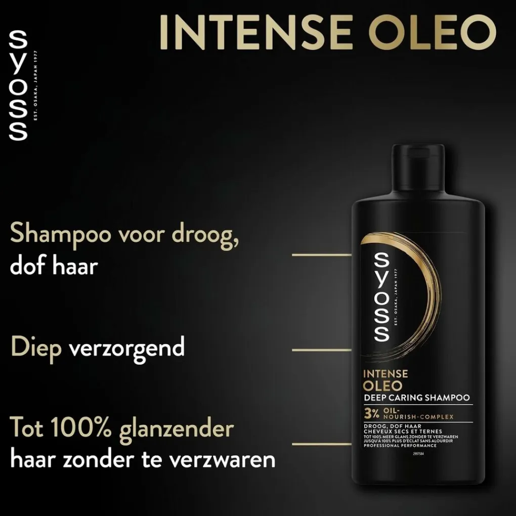 Syoss Shampoo>Intense Oleo Deep Caring Shampoo