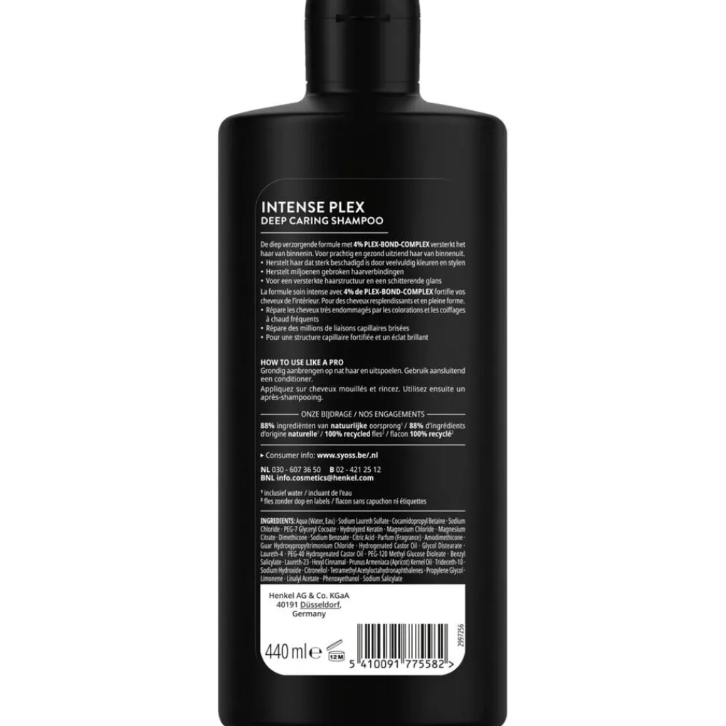 Syoss Shampoo>Intense Plex Bonding Deep Caring Shampoo