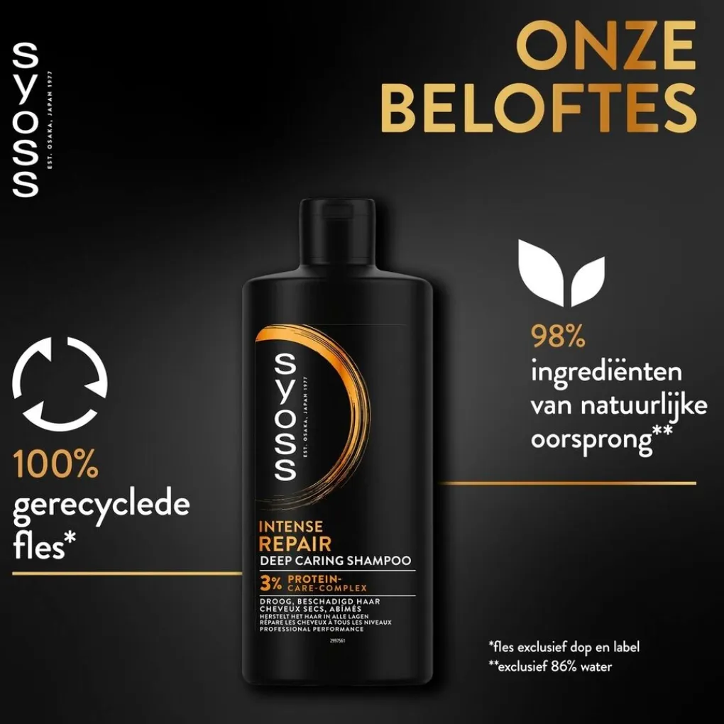Syoss Shampoo>Intense Repair Deep Caring Shampoo