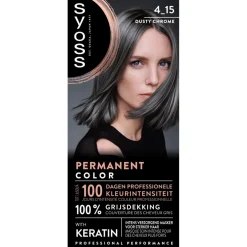 Syoss Haarverf>Metallic Shine 4-15 Dusty Chrome Haarkleuring