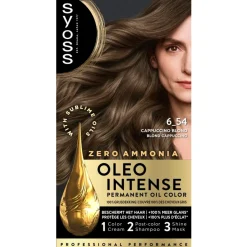Syoss Haarverf>Oleo Intense 6-54 Capuccino Blond Haarkleuring