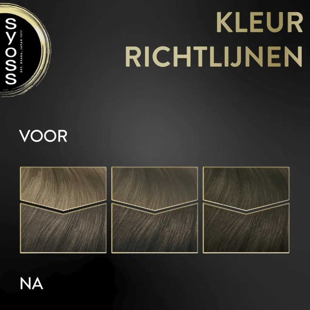 Syoss Haarverf>Oleo Intense 5-54 Licht Asbruin Haarkleuring