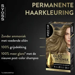 Syoss Haarverf>Oleo Intense 7-10 Natuurlijk Blond Haarkleuring