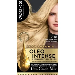 Syoss Haarverf>Oleo Intense 9-10 Stralend Blond Haarkleuring