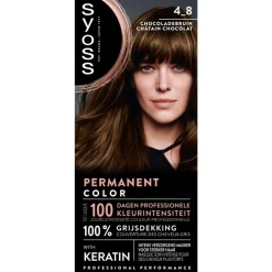 Syoss Haarverf>Salonplex 4-8 Chocoladebruin Permanente Haarkleuring