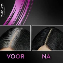 Syoss Haarverf>Zwart Uitgroeispray