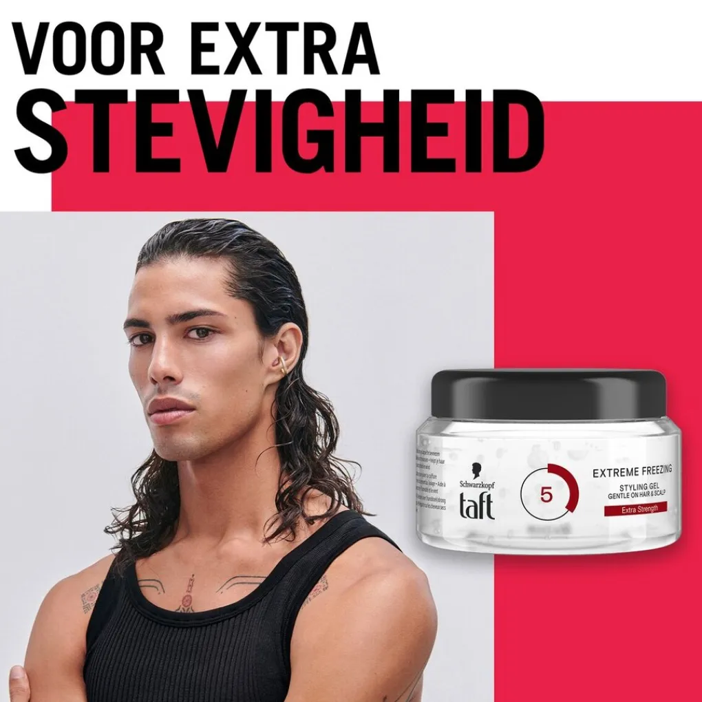 Taft Haargel>Extreme Freezing Hold 5/15 Styling Gel