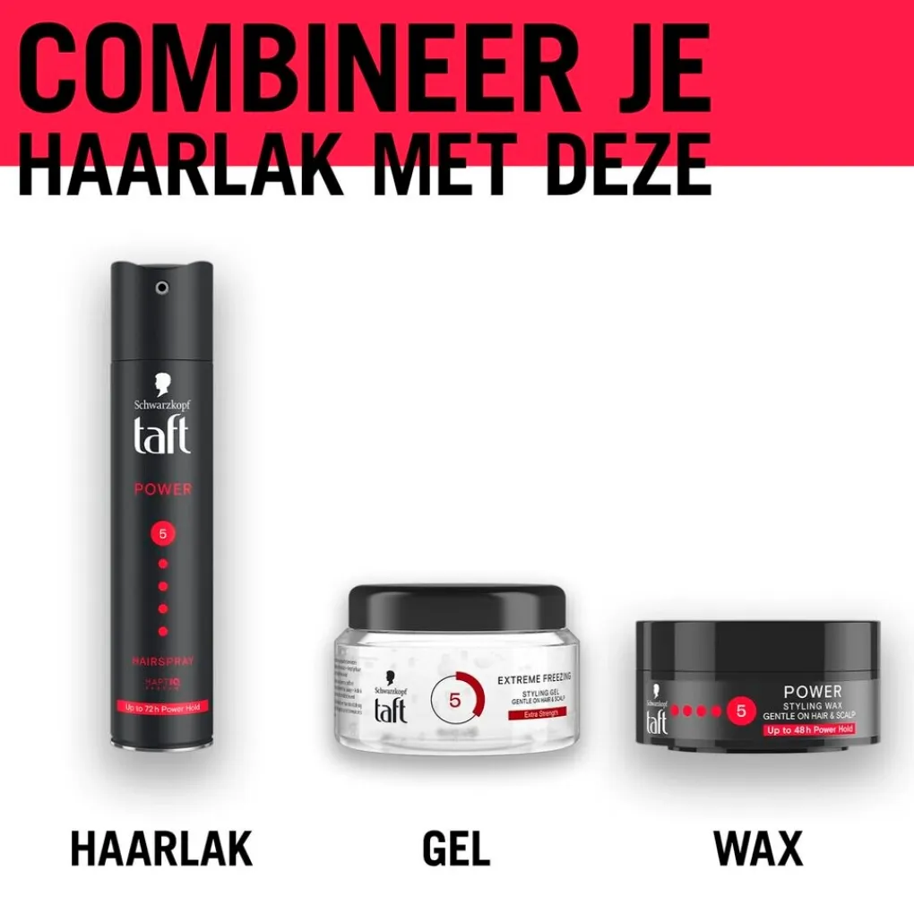 Taft Haargel>Extreme Freezing Hold 5/15 Styling Gel