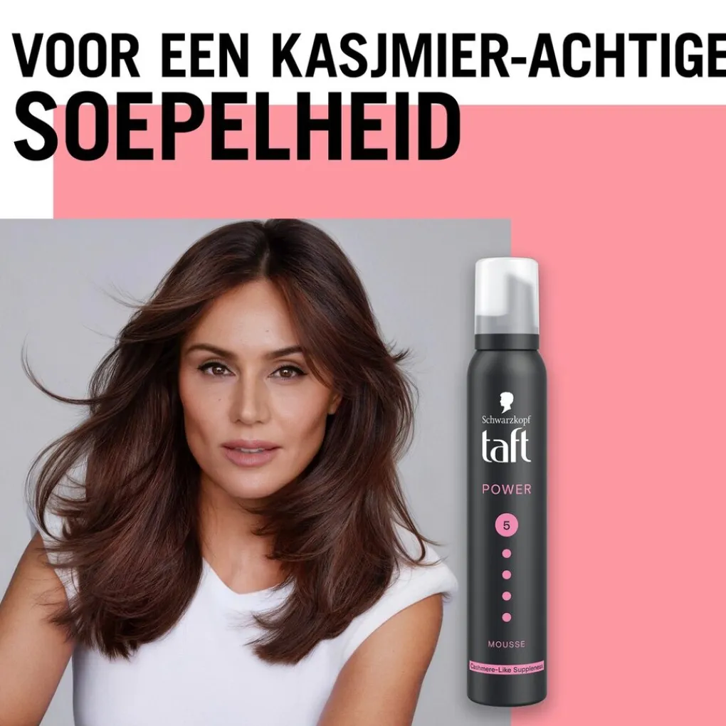 Taft Haarmousse>Hold 5 Power Cashmere Mousse