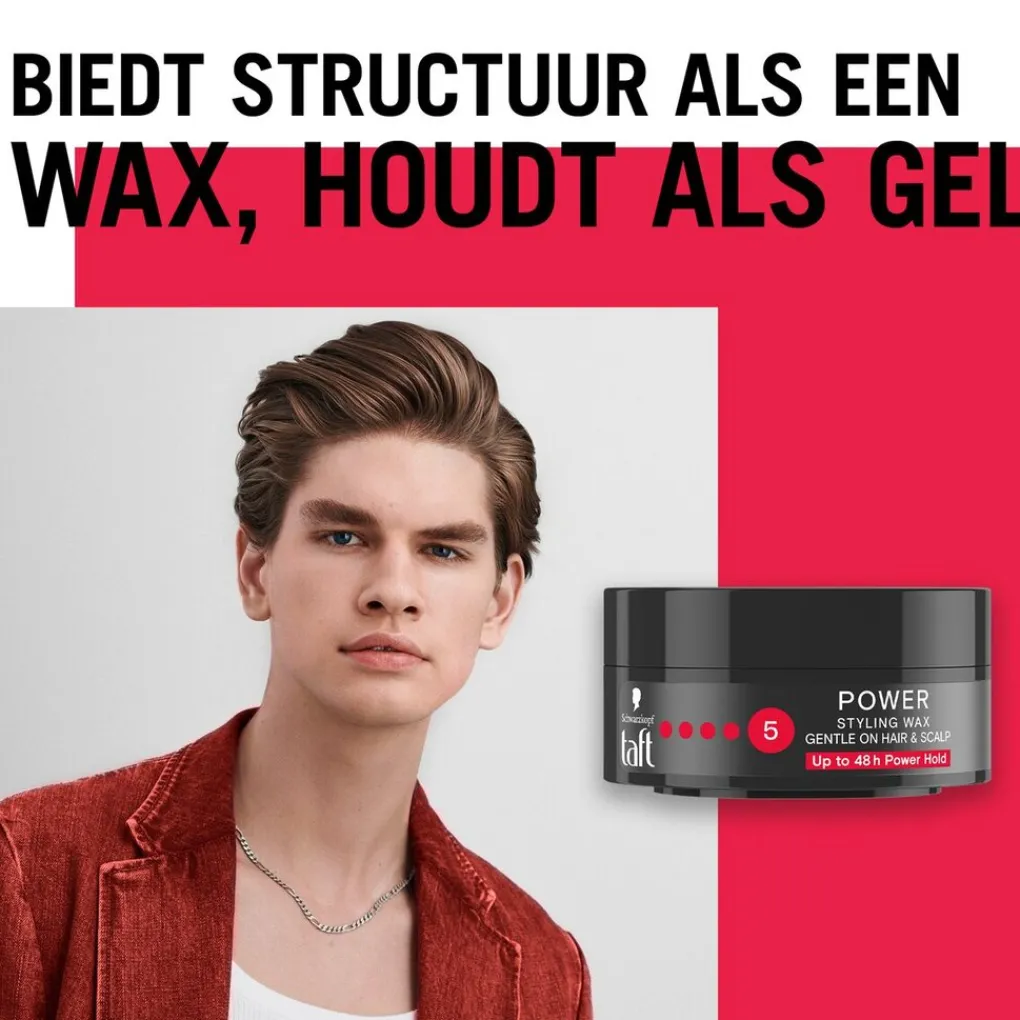 Taft Haarwax>Hold 5 Power Styling Wax