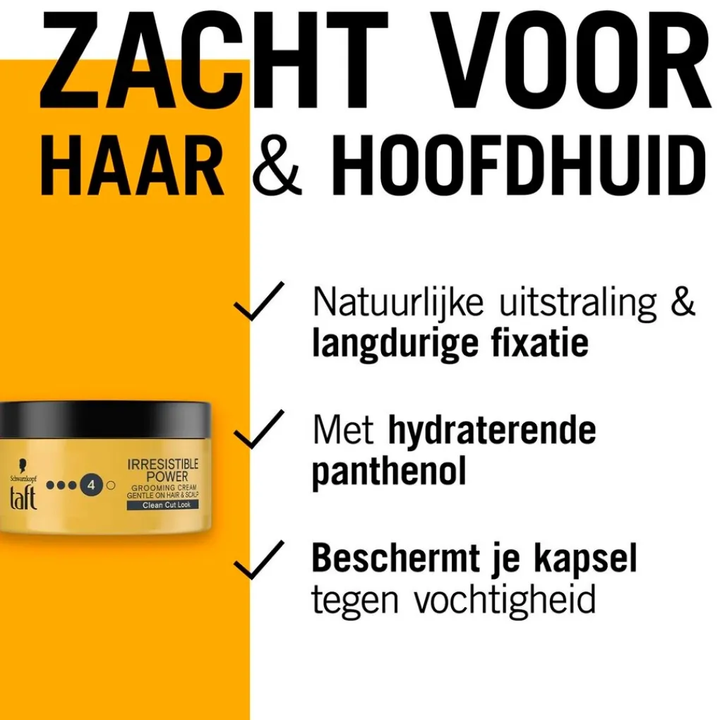 Taft Haarcrème>Irresistible Power Grooming Cream
