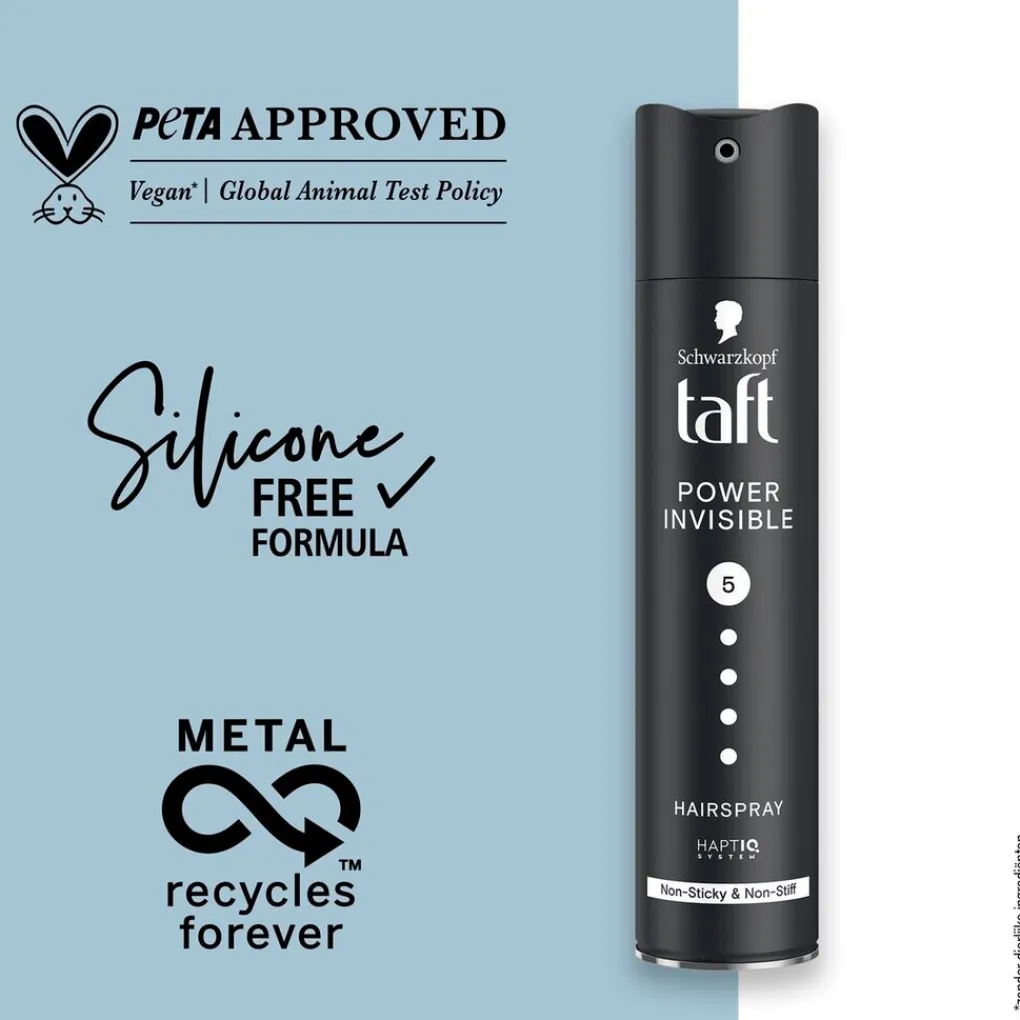 Taft Haarlak>Power Invisible Haarspray