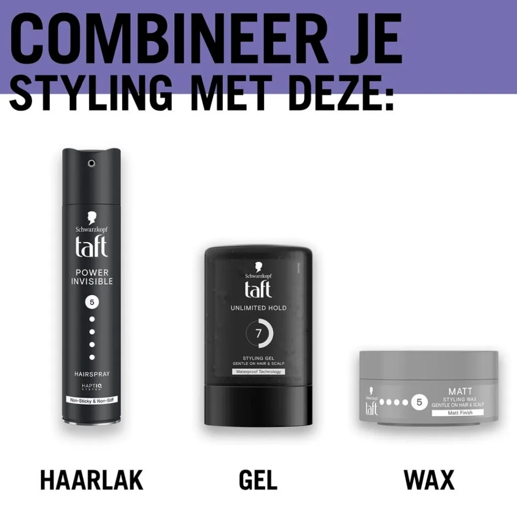 Taft Haarwax>Styling Matt Wax