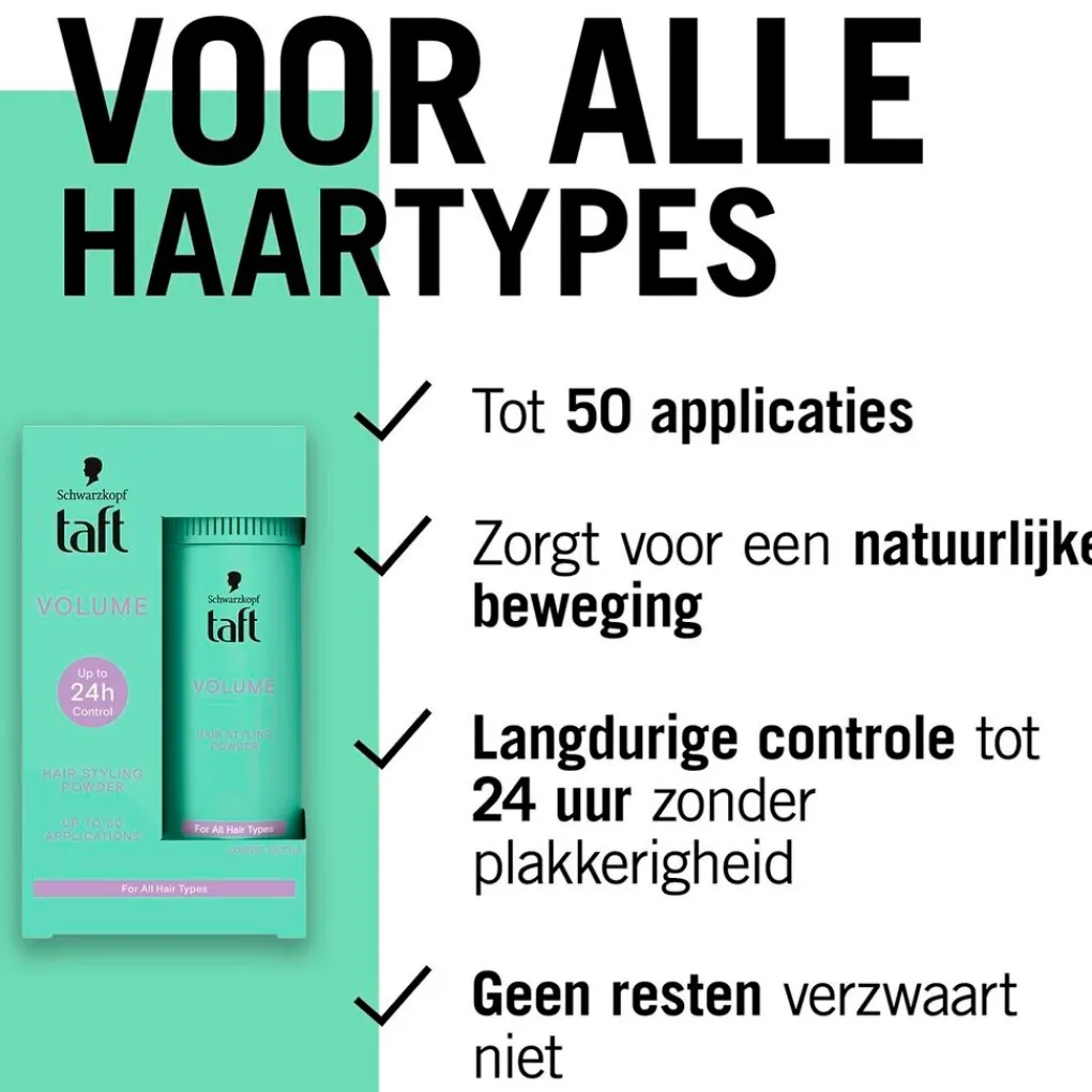 Taft Haarpoeder>Styling Volume Poeder