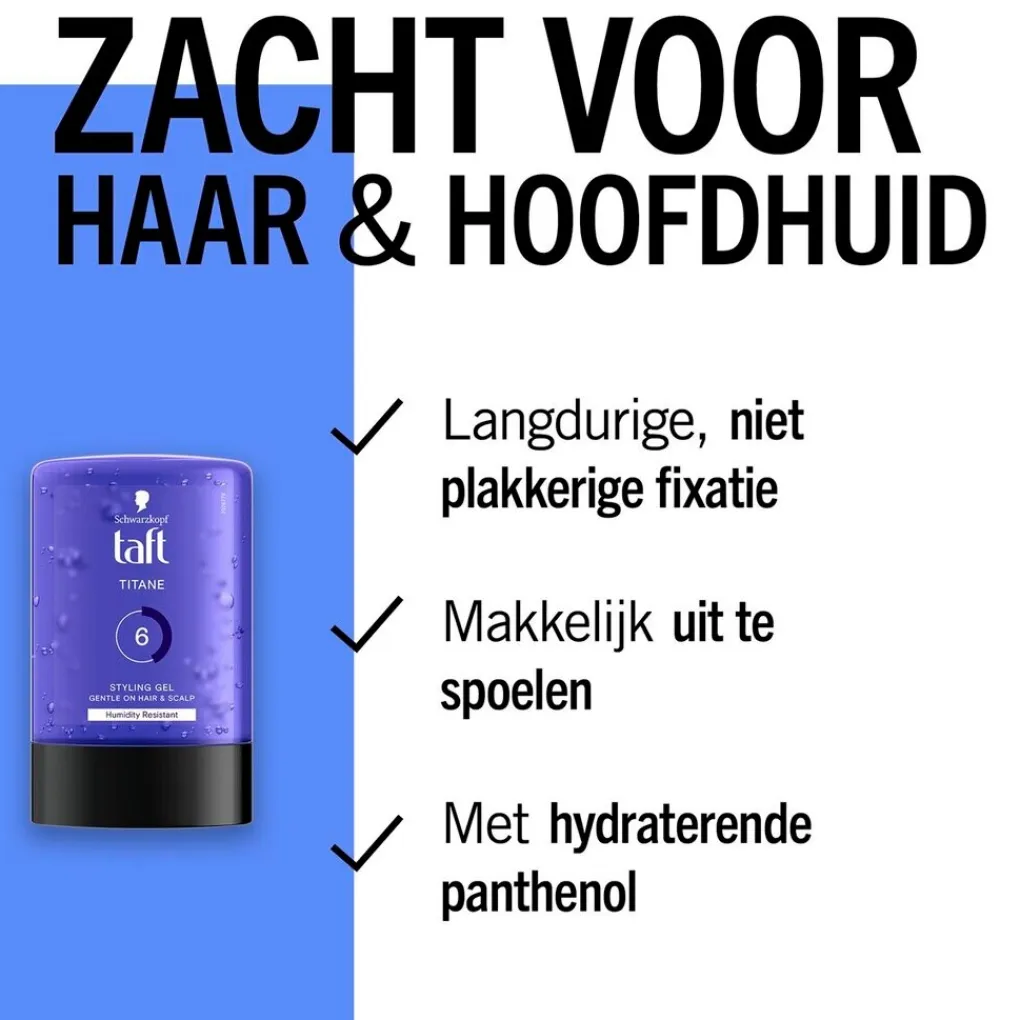 Taft Haargel>Titane Level 6 Haargel