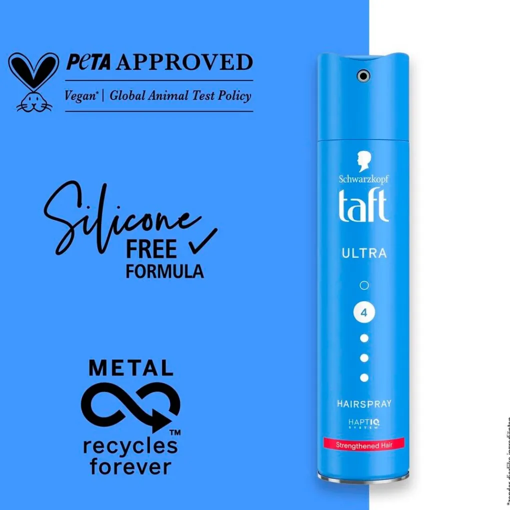 Taft Haarlak>Ultra Level 4 Haarspray
