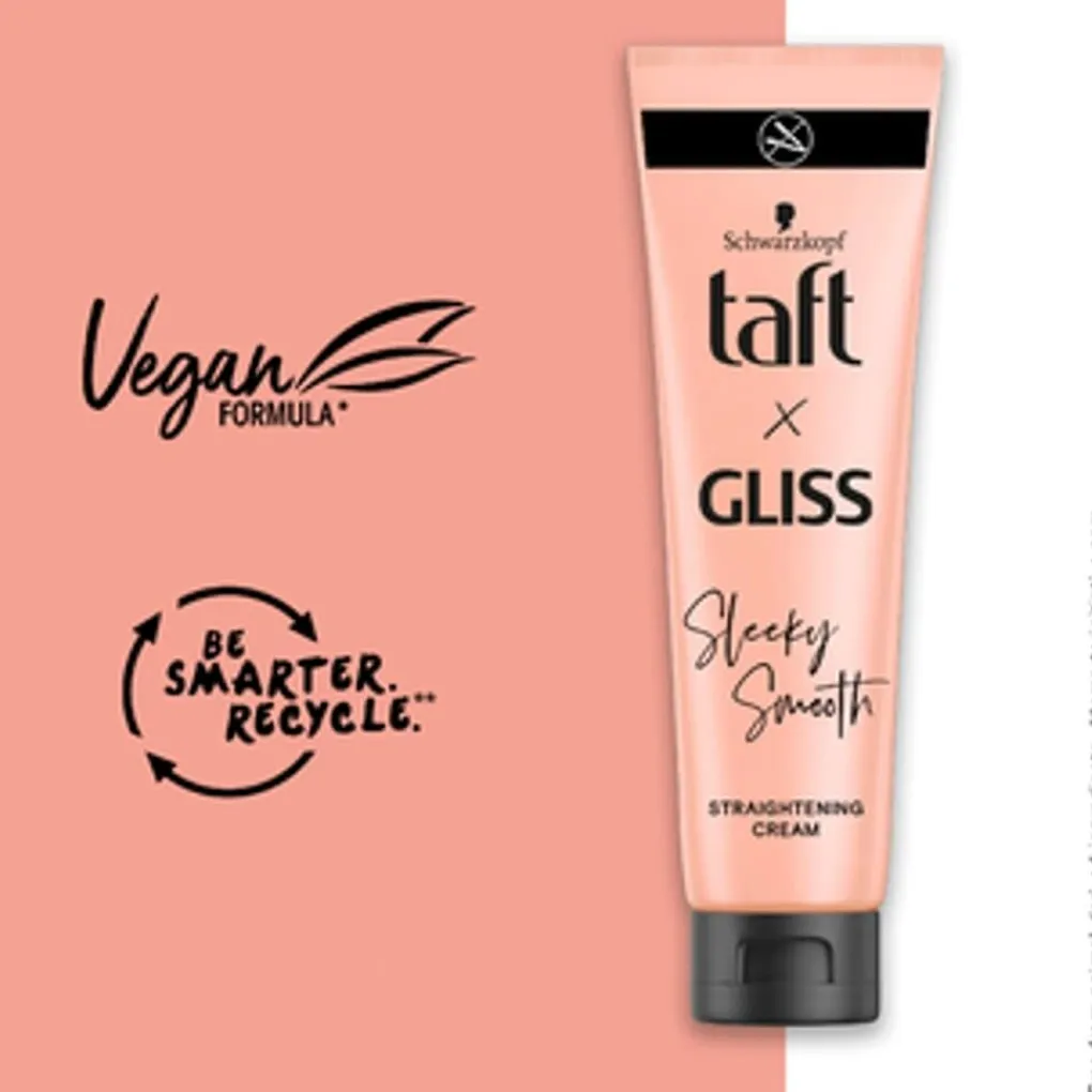 Taft Haarcrème>x Gliss Sleeky Smooth Straightening Cream